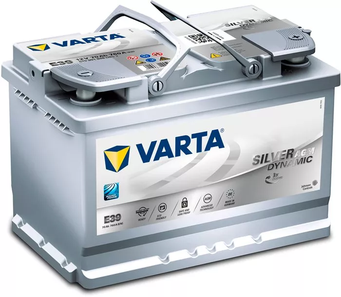 Аккумулятор VARTA Silver Dynamic AGM 570901076 (70Ah) - фото1