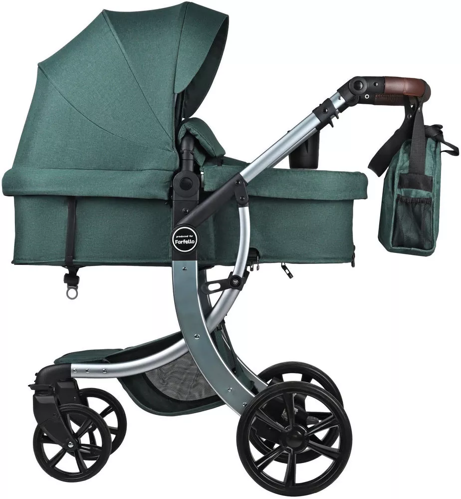 Универсальная коляска Aimile Original New Silver NDS-1 (зеленый) - фото1