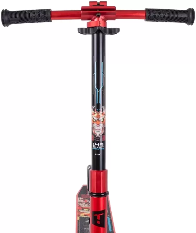 Cамокат Tech Team 145R Evolution Lux 2024 (красный) фото-5 Cамокат Tech Team 145R Evolution Lux 2024 (красный) фото-5