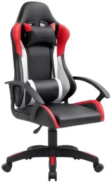 Геймерское кресло byRoom Game Nerf GF-8066 -BRW (черный/красный/белый) - фото1